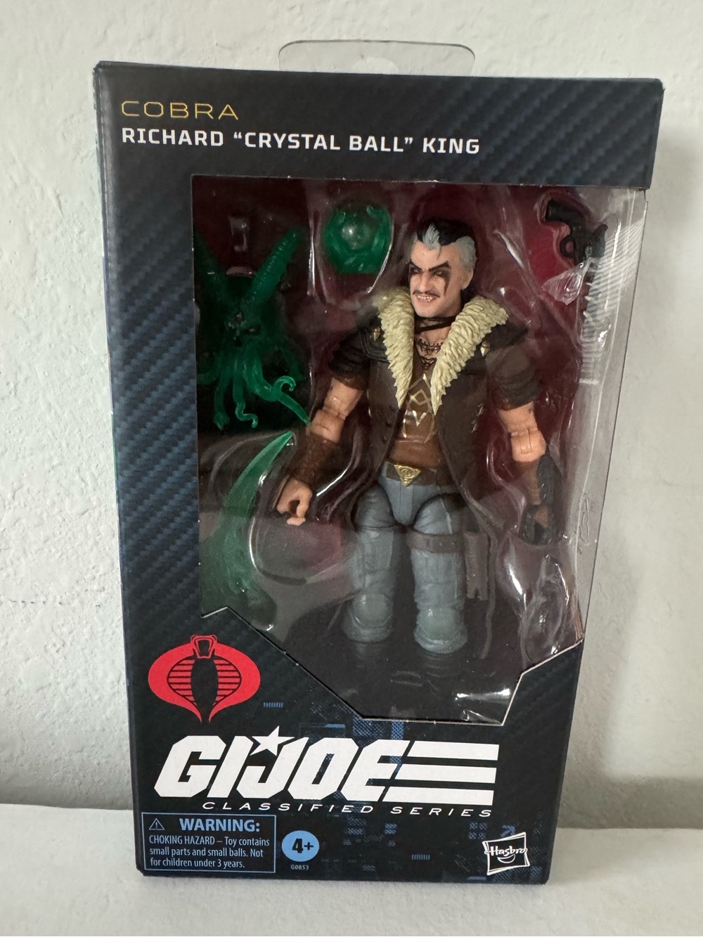 GI Joe Classified #159 Richard "Crystal Ball" King - Cobra Figure Hasbro NIB New